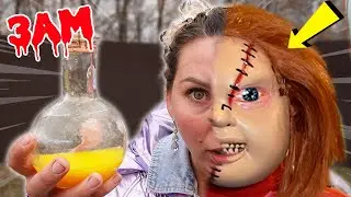 НЕ ЗА ЧТО НЕ ПЕЙ ЗЕЛЬЕ CHUCKY (С САЙТА ДАРКНЕТ)  В 3AM *ПРЕВРАТИЛСЯ В ГИГАНТА*
