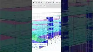 A Quick Way to Model in ETABS