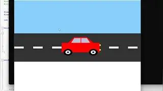 “🚗2D Car Animation using OpenGL & GLUT. Interactive Car Movement with Keyboard & Mouse.