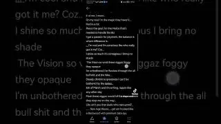 writing with Malice November Part 4  S/O Dreccy for the instrumental