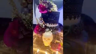 Halloween beauty… Did this for tonights #halloweenparty #halloween #halloweencake #orlandoflorida
