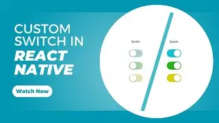 Create React Native Custom Switch Animation | Easy Tutorial for Stunning UI!