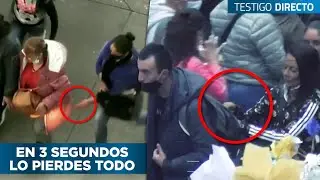 Los Cosquilleros De Bogotá: Así Actúan Y En Menos De 3 Segundos Lo Pierdes Todo - Testigo Directo