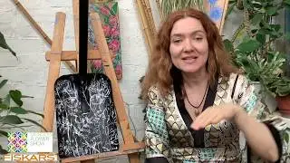 "Роспись садовой лопаты"