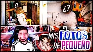 REACCIONANDO A MIS FOTOS DE PEQUEÑO (ya era un folleti)