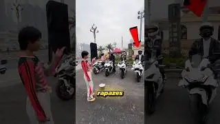 SHE WANTED TO BECOME THE PROTAGONIST WITH THIS TRANSFORMATION! 😱🏍️