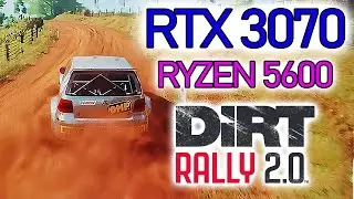 Dirt Rally 2.0 FPS Test - RTX 3070 and Ryzen 5 5600 - 1080p Max Settings