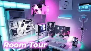 2021 Room Tour & Reveal DIY Futuristic Setup Workstation