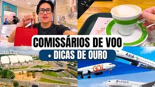 Rotina de Tripulante + Dicas sobre a profissão COMISSÁRIO DE VOO