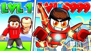 We Became MAX LEVEL Super Heroes in Roblox!