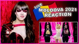 Moldova | Eurovision 2021 Reaction | Natalia Gordienko - Sugar - LIVE