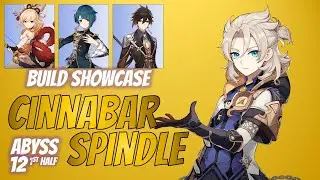 Albedo C0 Cinnabar Spindle R2 Showcase Abyss 12 | Genshin Impact v2.3