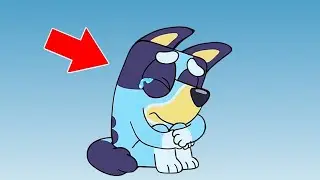 WHY IS BLUEY SAD? BLUEY THE SIGN TRAILER x THEORY