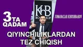 Qiyin Paytlardan Eng Tez Chiqish Uchun Nima Qilish Kerak?