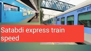 satabdi express train speed #train #trainspeed #trackoftrain