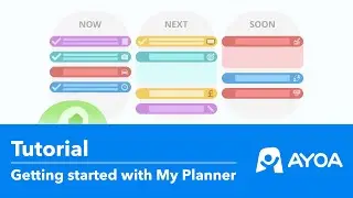 Ayoa Tutorial: Getting started with My Planner