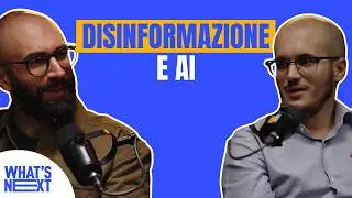 Discussing AI and disinformation with a journalist [Francesco Marino]