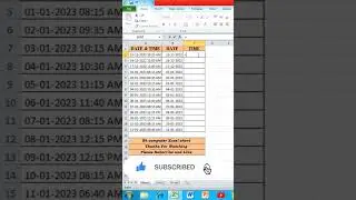 How to Split Date and Time in 