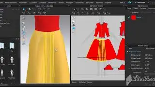 CLO3D - Проектирование складок