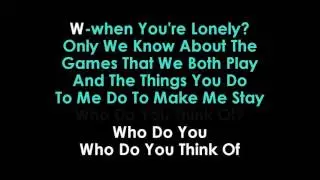 M.O  Who Do You Think Of Karaoke