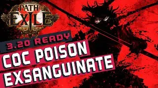 [3.20]Exsanguinate CoC Poison Assassin Path of Exile Build Guide