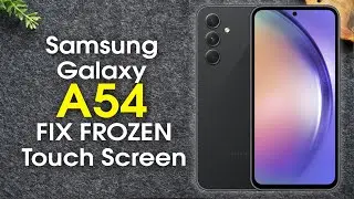 Samsung Galaxy A54 How to Soft Reset (If the Screen Freezes) | Screen is Unresponsive FIX