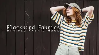 Fabric Haul | Blackbird Fabrics Striped Jersey