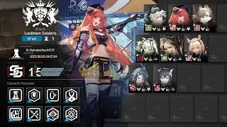 Day 7 Londinium Outskirts Max Risk 15 | Arknights CC11 Fake Waves