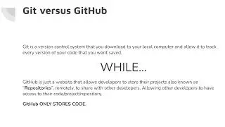 Let's learn about GIT