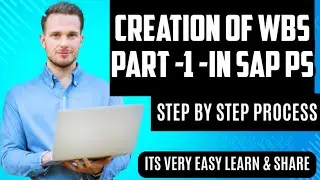 How to Create WBS Using CJ01