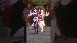 Genshin impact MMD EI & Yae Miko #genshinimpact #dancecover