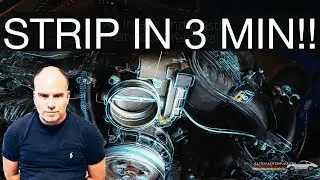 Porsche strip down in 3 minutes!