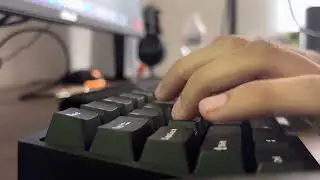 [First Build] Bakeneko65 - Milky Yellow Pro (L) Sound Test