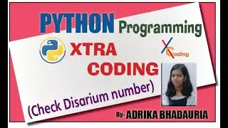 PYTHON:  Check whether a number is disarium or not using python