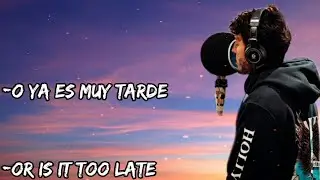 Sebastián Yatra - Tarde (Letra | English Lyrics)