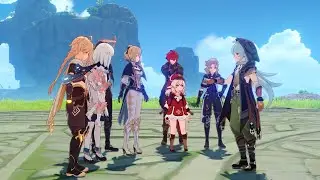 Razor And Albedo Joined The Party | Midsummer Island Adventure