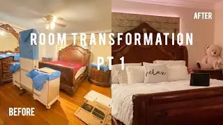 EXTREME BEDROOM MAKEOVER | TRANSFORMATION 2020! PT 1!