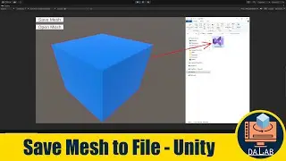 Save Mesh to File at Runtime in Unity - Short Version