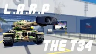 The T34 is insane! | CURSED TANK SIMULATOR LARP