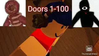 (OLD) Doors 1-100 solo (roblox)