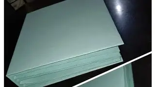 How to make a base of scrapbook | step by step tutorial