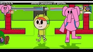 mugen Elly and Nina vs Pingu and Peter Griffin