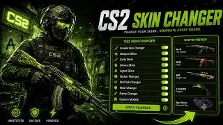 CS2 Skin Changer 2026 PC Free Undetected | All Skins + Knives & Gloves [No Ban]