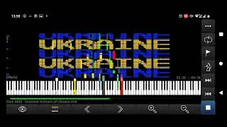 Dark MIDI - National Anthem of Ukraine