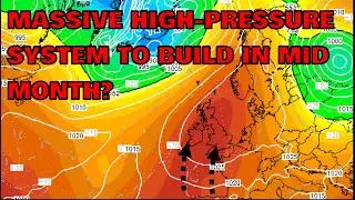 Massive High Pressure System to Build In Mid Month? 9th September 2022