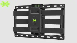 USX MOUNT Full Motion TV Wall Mount for Most 47 84 inch Flat Screen LED 4K TVs, TV Mount