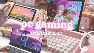 🍬 comfy non-pc gaming setups for a proper pc gaming experience | android, mac, iOS, kbm support ✦