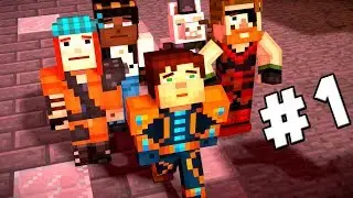 Minecraft Story Mode Season 2 Episode 5 Walkthrough Part 1 - Reuniting with Axel & Olivia