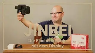 Die kleine LED Flächenleuchte mit Display von Jinbei  EFII-20 BiColor