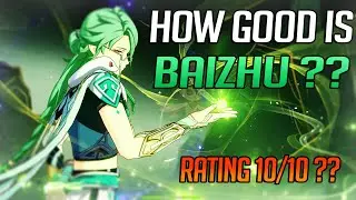 How Broken is Baizhu ?? Rating Baizhu DPS and Support Ability !!!
